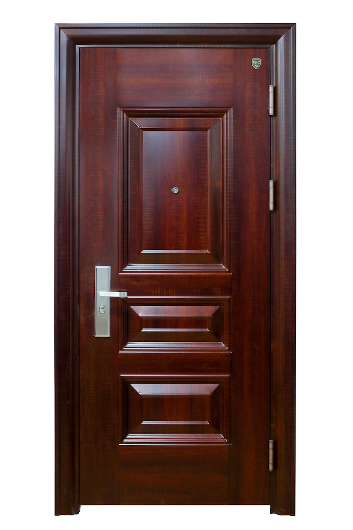 Cửa thép vân gỗ DF-1